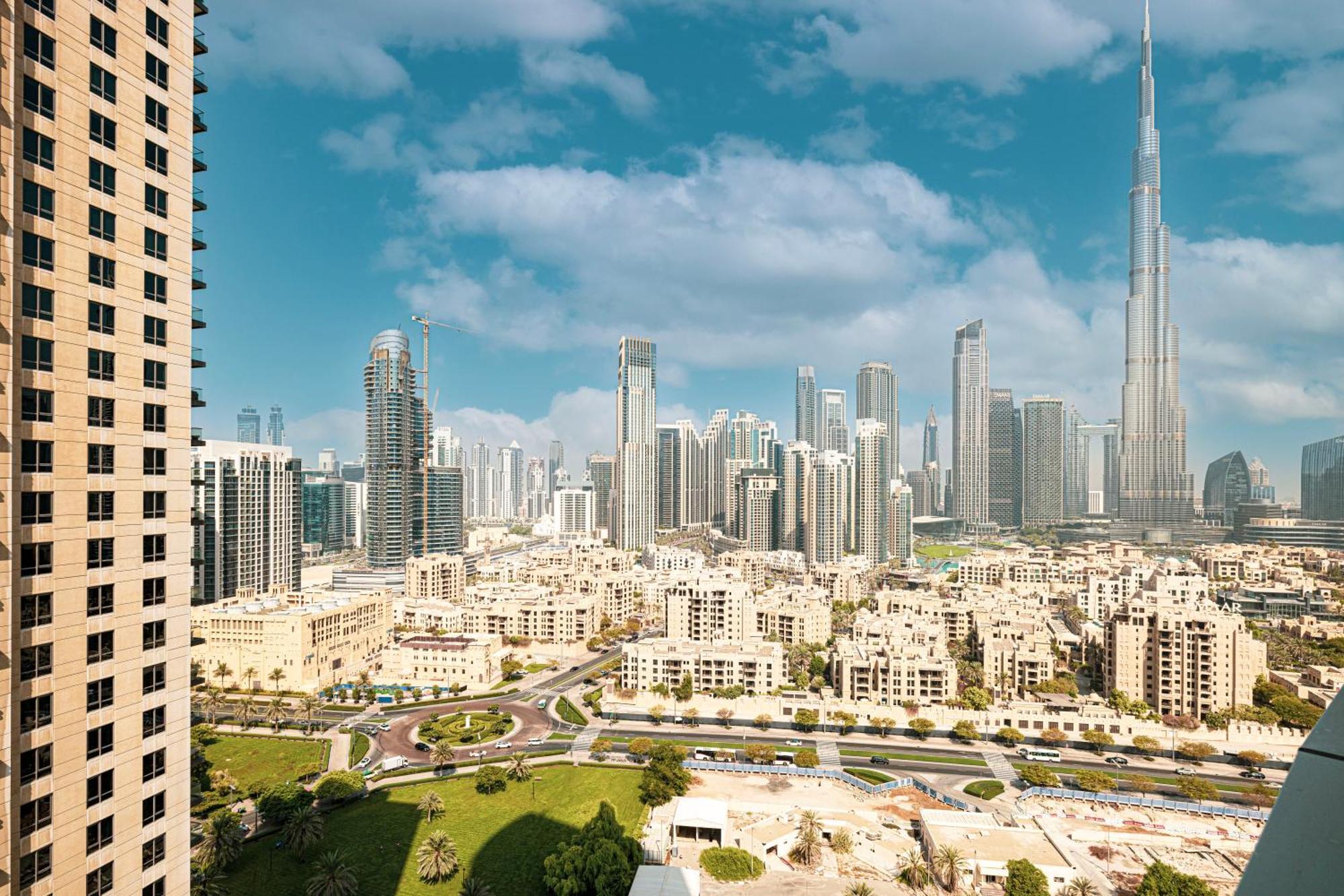 두바이 Magnificent - Damac Distinction Downtown 아파트 외부 사진