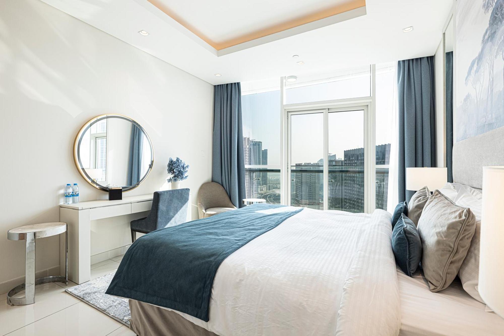 두바이 Magnificent - Damac Distinction Downtown 아파트 외부 사진