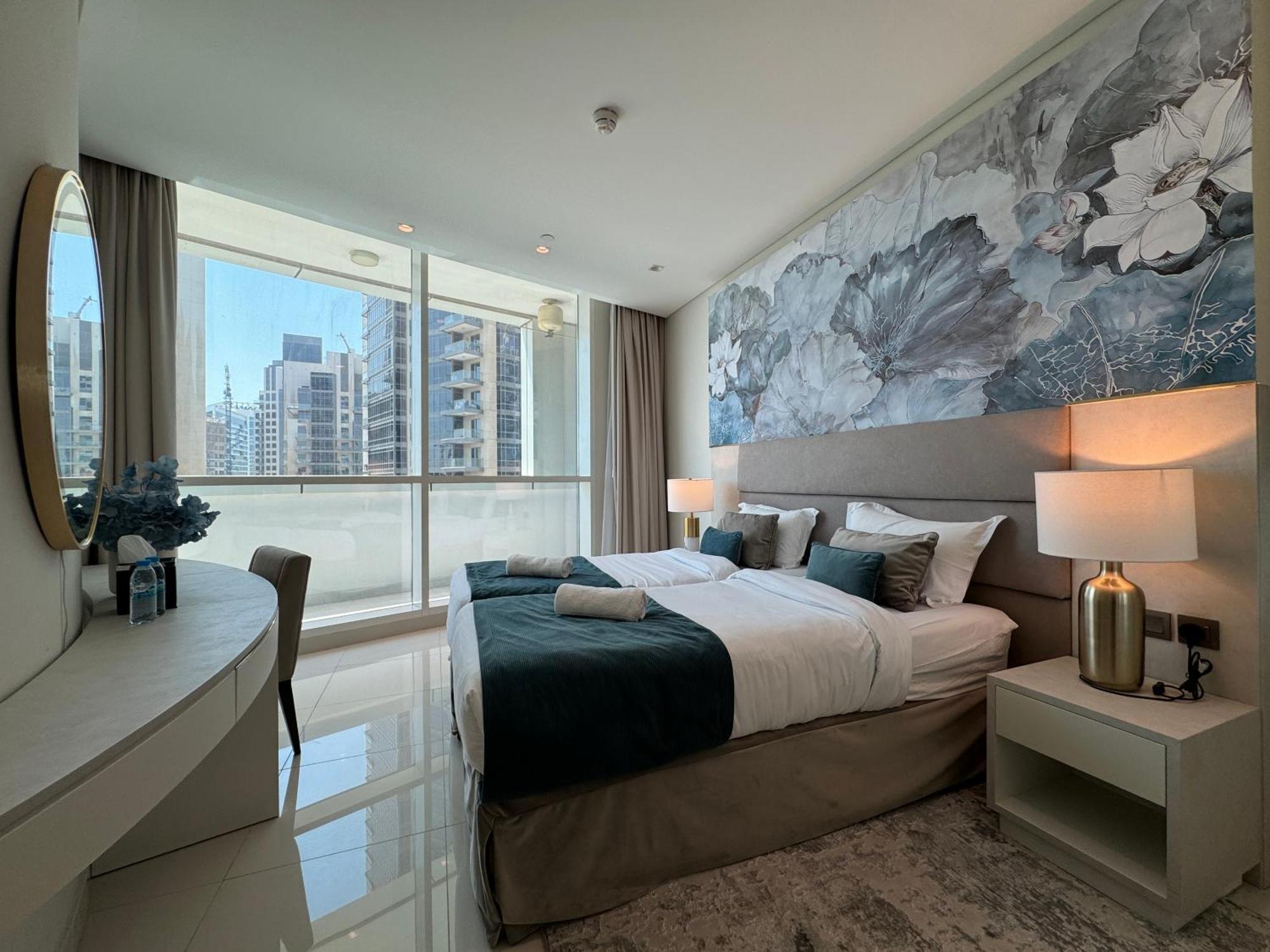 두바이 Magnificent - Damac Distinction Downtown 아파트 외부 사진