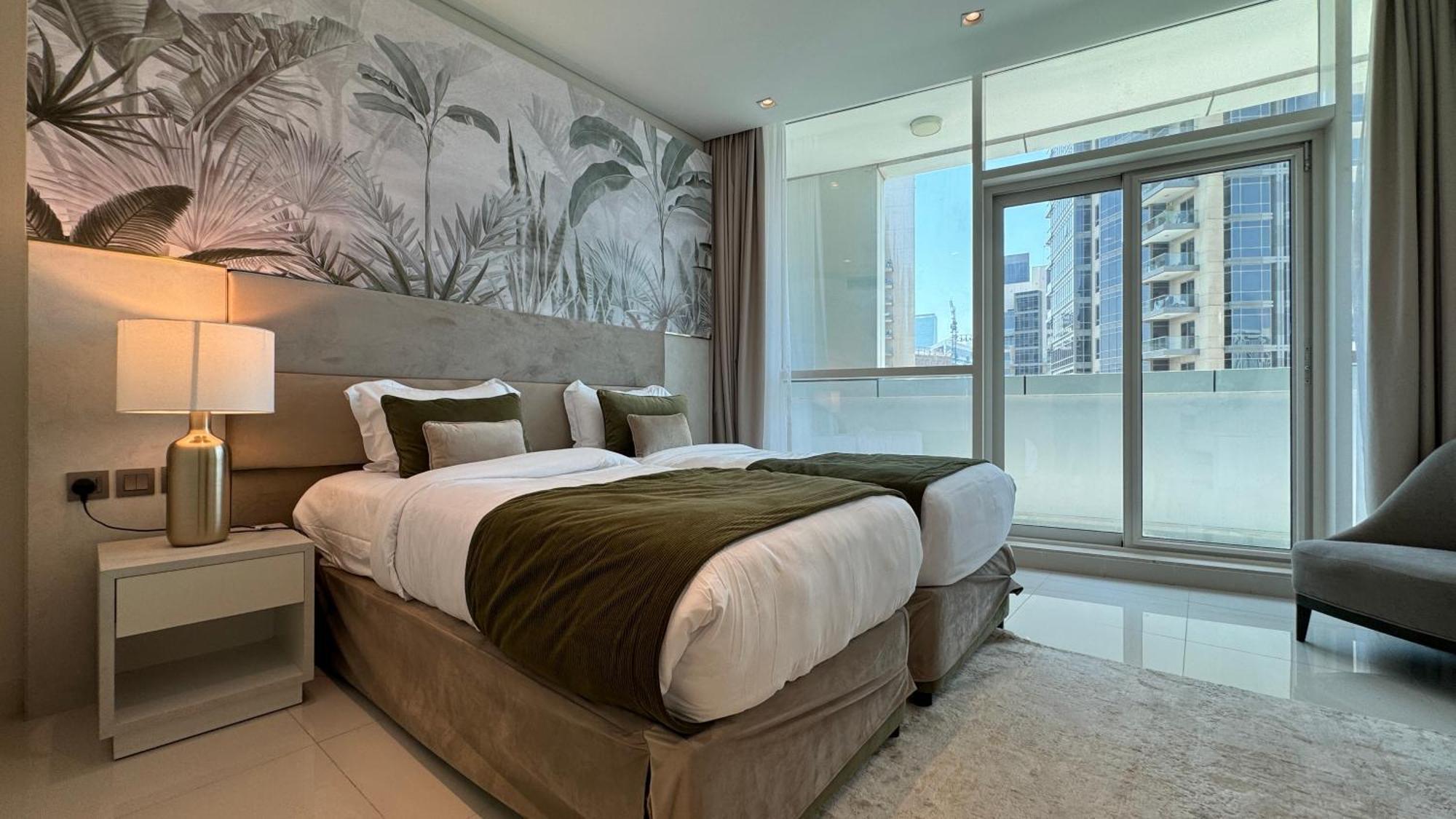 두바이 Magnificent - Damac Distinction Downtown 아파트 외부 사진