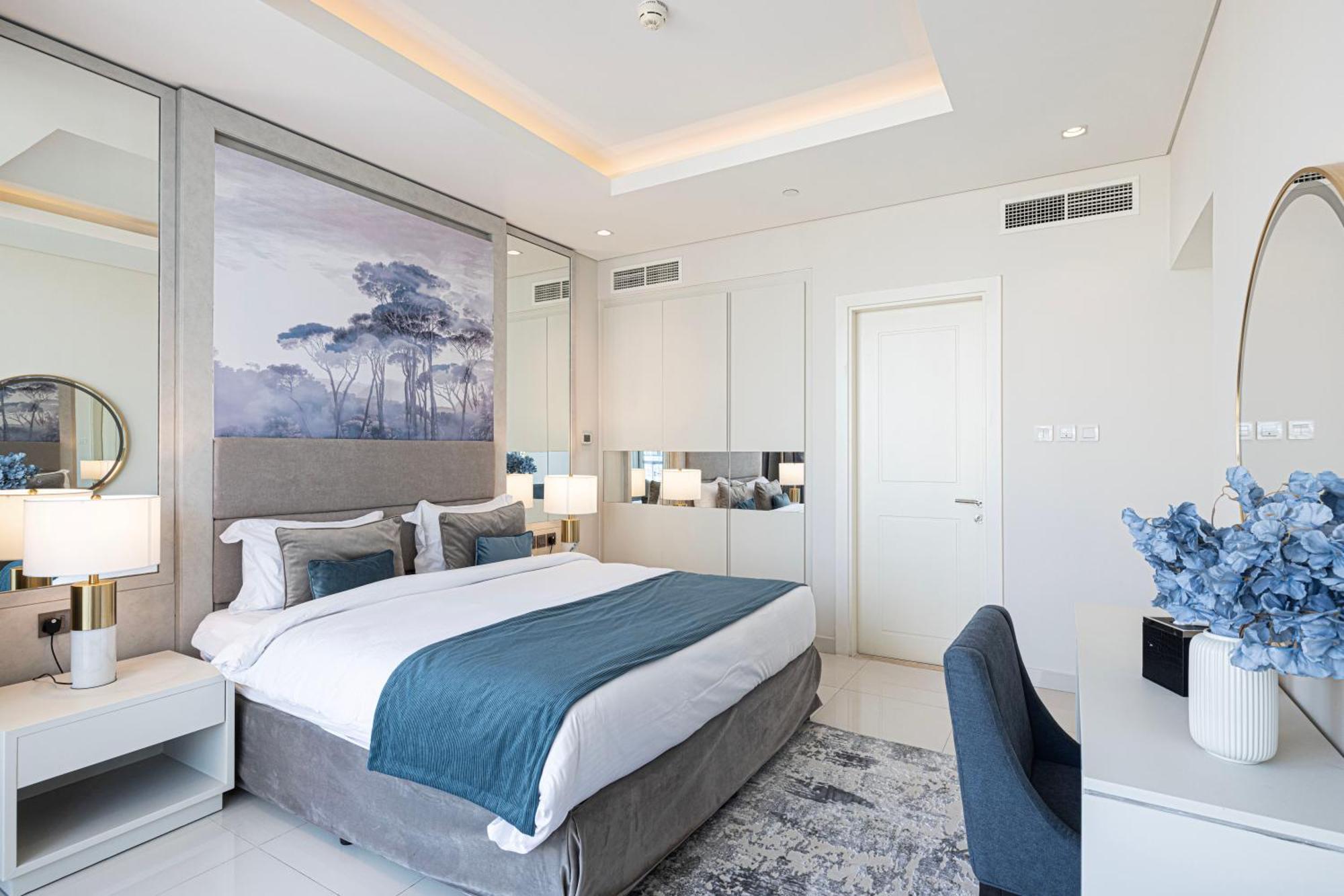 두바이 Magnificent - Damac Distinction Downtown 아파트 외부 사진