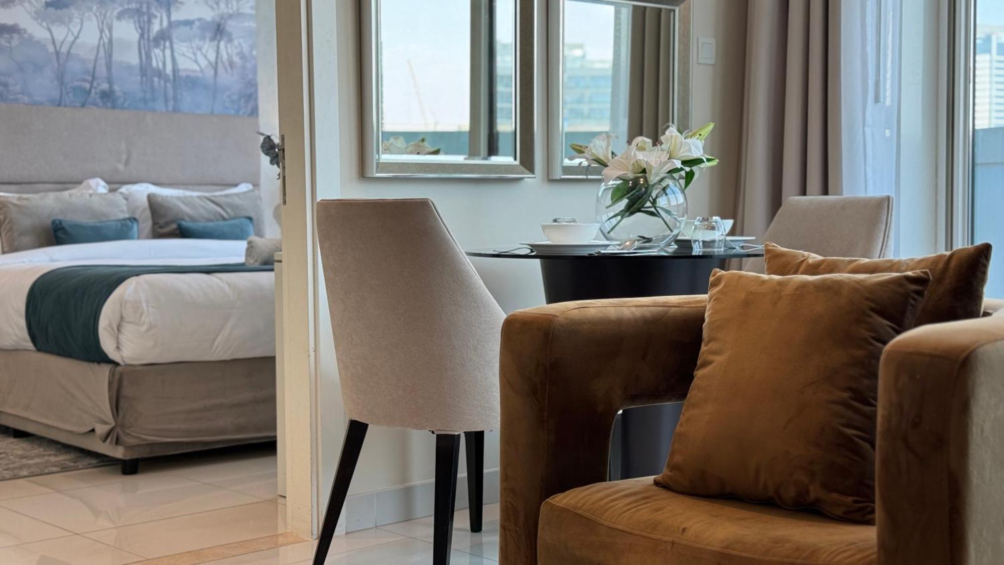 두바이 Magnificent - Damac Distinction Downtown 아파트 외부 사진