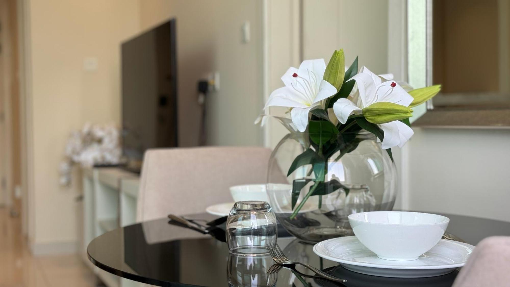 두바이 Magnificent - Damac Distinction Downtown 아파트 외부 사진