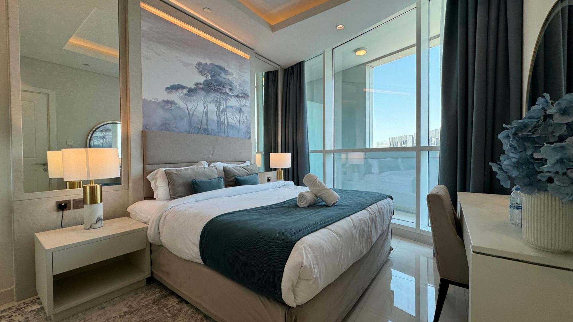 두바이 Magnificent - Damac Distinction Downtown 아파트 외부 사진