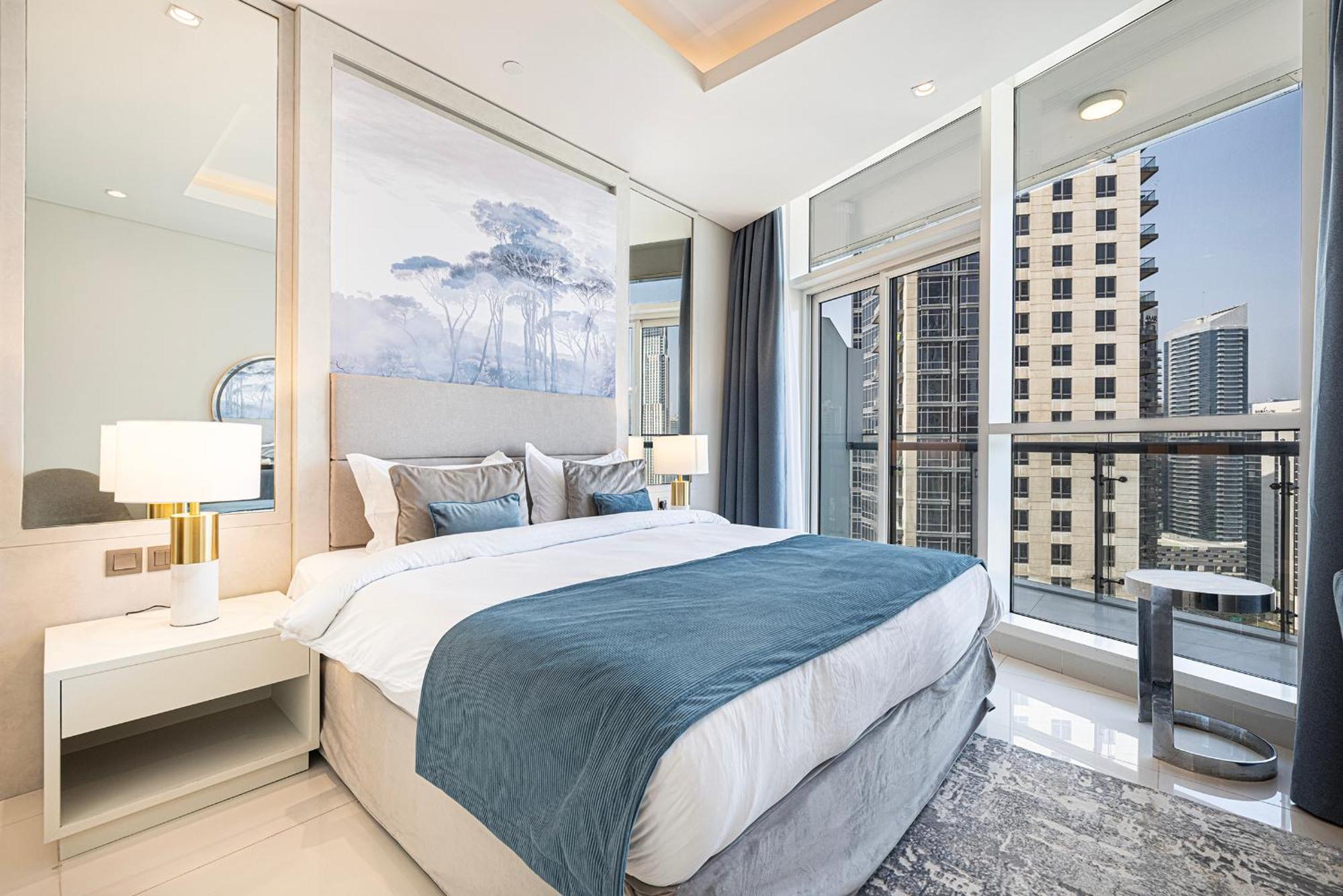 두바이 Magnificent - Damac Distinction Downtown 아파트 외부 사진