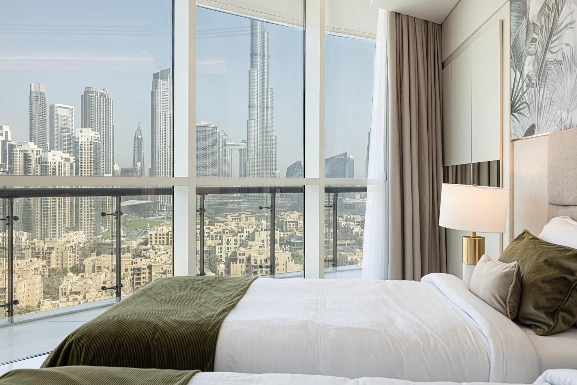 두바이 Magnificent - Damac Distinction Downtown 아파트 외부 사진