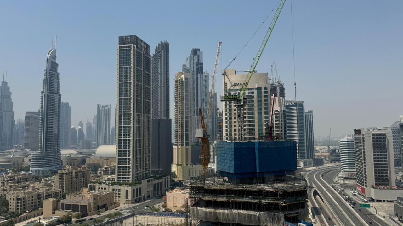 두바이 Magnificent - Damac Distinction Downtown 아파트 외부 사진