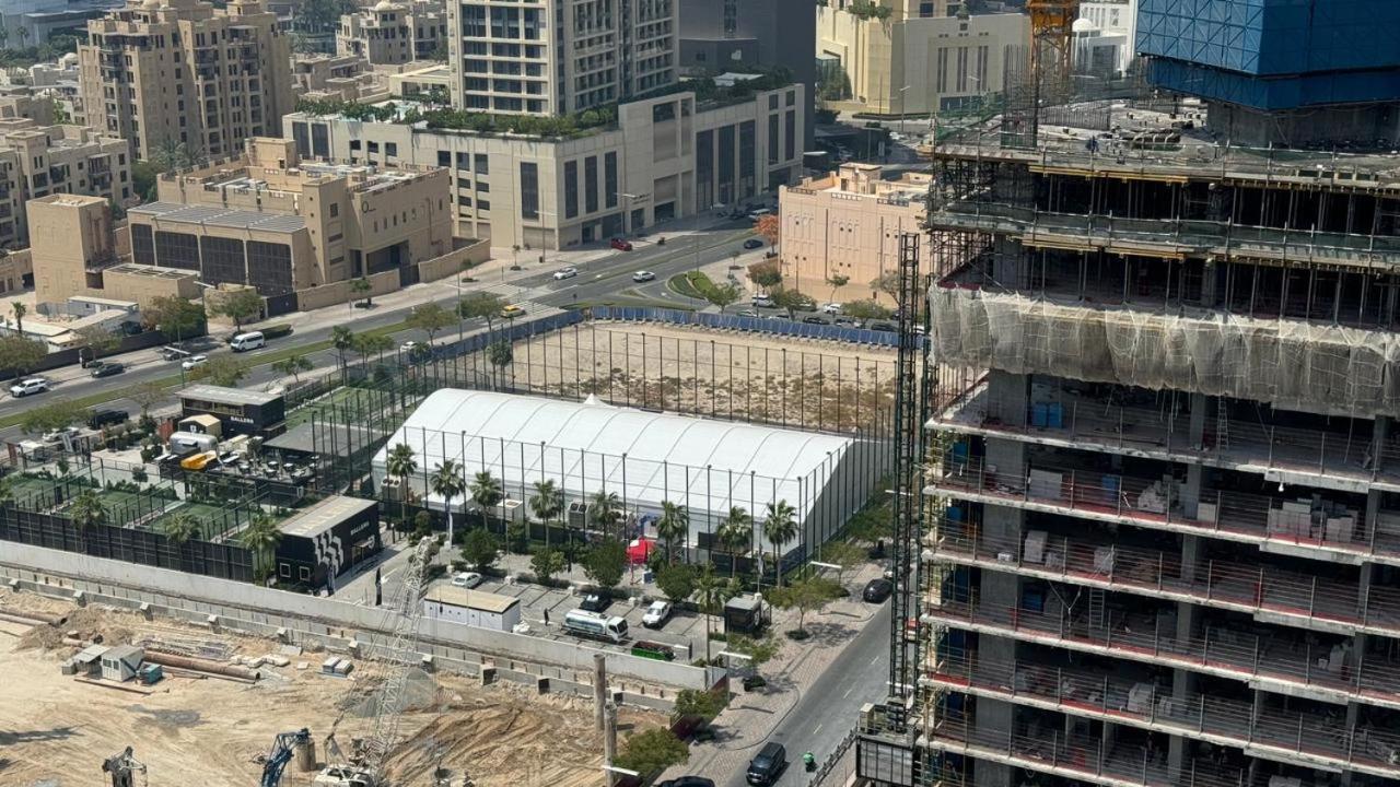 두바이 Magnificent - Damac Distinction Downtown 아파트 외부 사진
